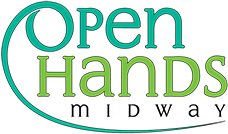 Open Hands Midway logo